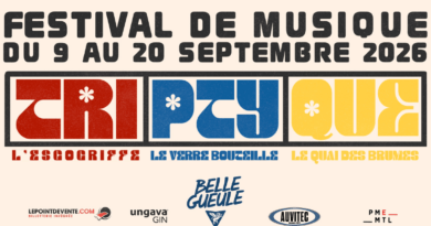Festival Triptyque : un nouveau festival de musique indépendant à Montréal